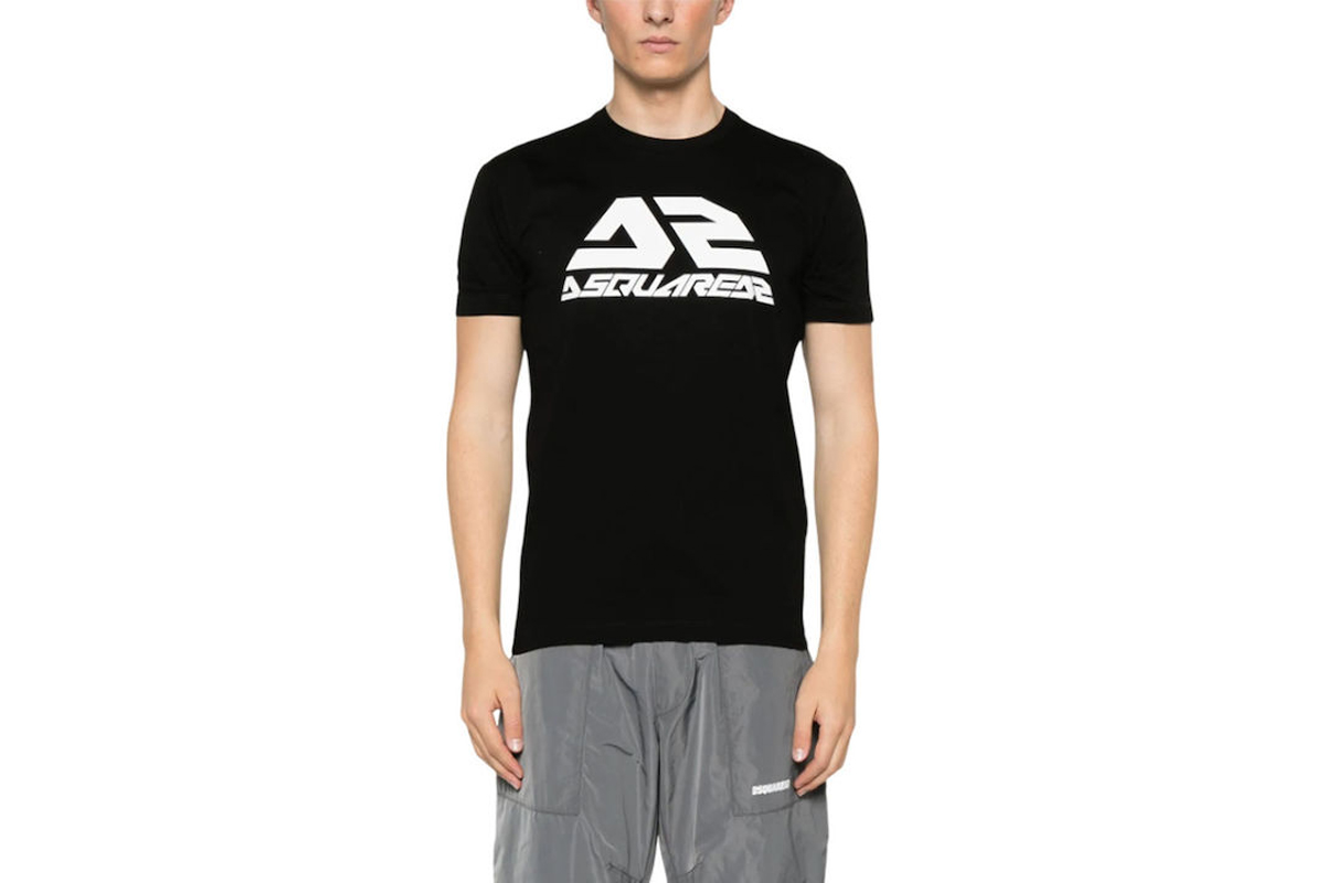 Dsquared2 Cool Fit Ανδρικό Κοντομάνικο T-Shirt Μαύρο | Hall